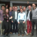 The winning team
