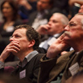 A crowded auditorium